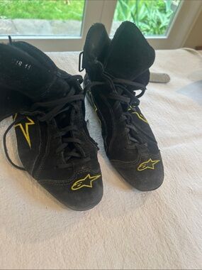 rare pair of vintage Alpinestars F1-R Racing Shoes. 8.5 men’s